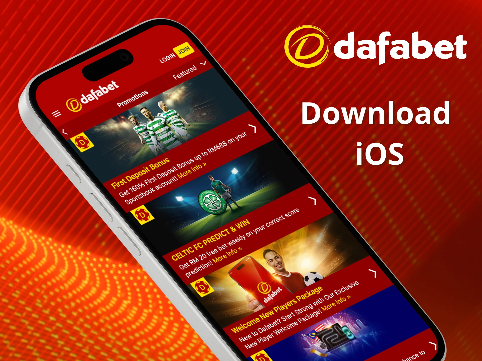 Get Dafabet iOS app for real wins.