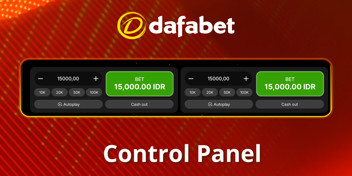 Control your Aviator flight on Dafabet.