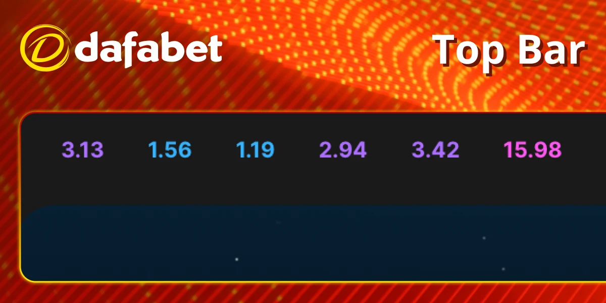 Track wins live on Dafabet Aviator.