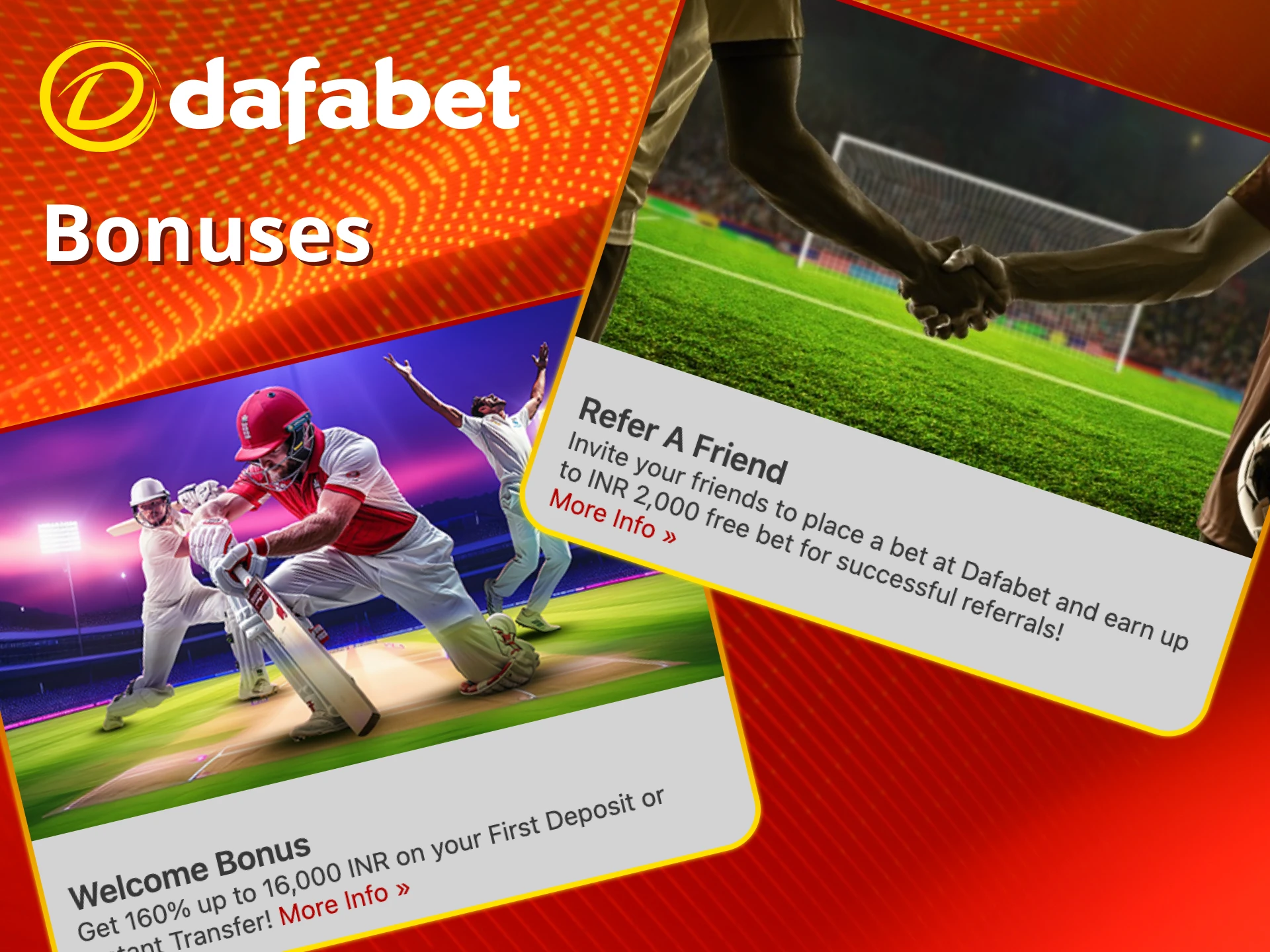 Claim the best football betting bonuses at Dafabet.