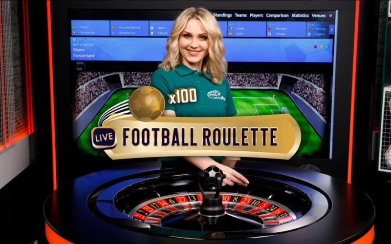 Enjoy Live Football Roulette at Dafabet.